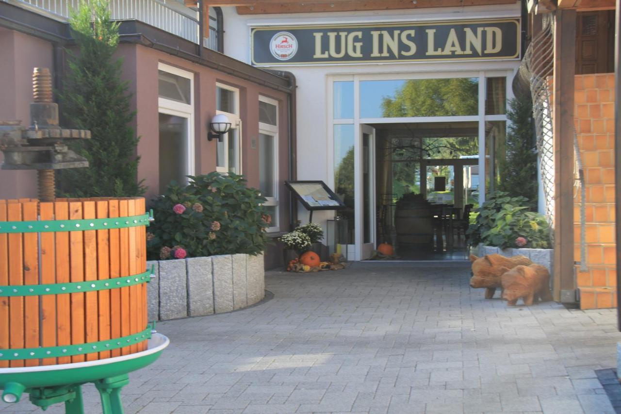 Lug Ins Land Restaurant & Ferienwohnungen บัดเบลลิงเงน ภายนอก รูปภาพ